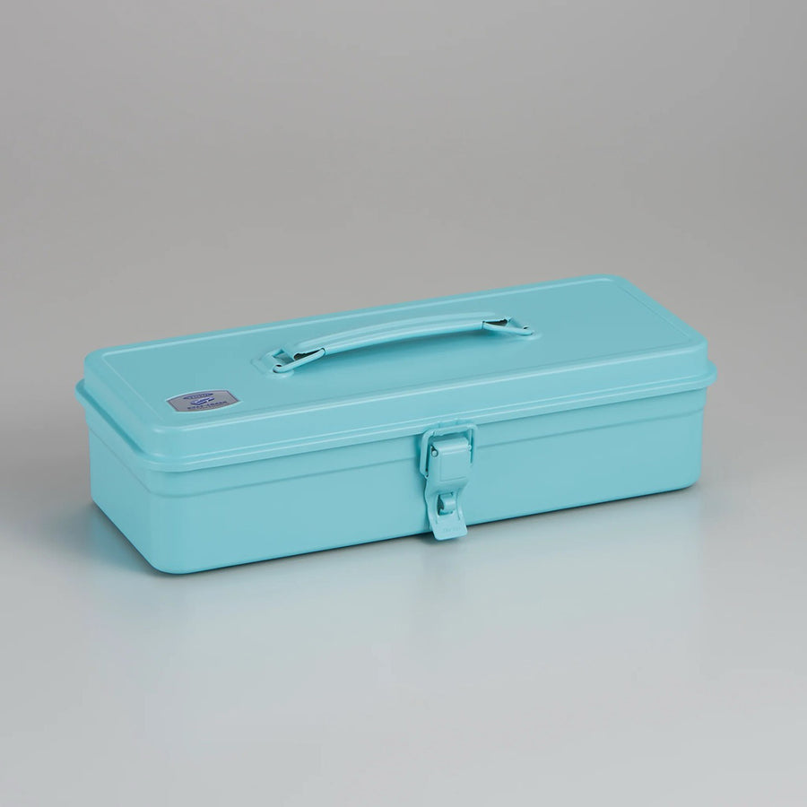 Toyo T-320 Metal Toolbox Storage Case - Soft Blue