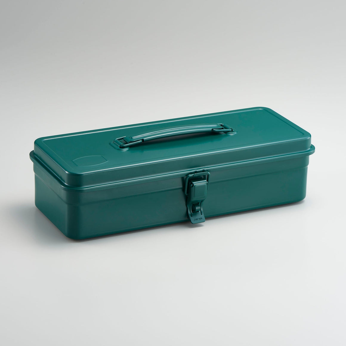 Toyo T-320 Metal Toolbox Storage Case - Antique Green