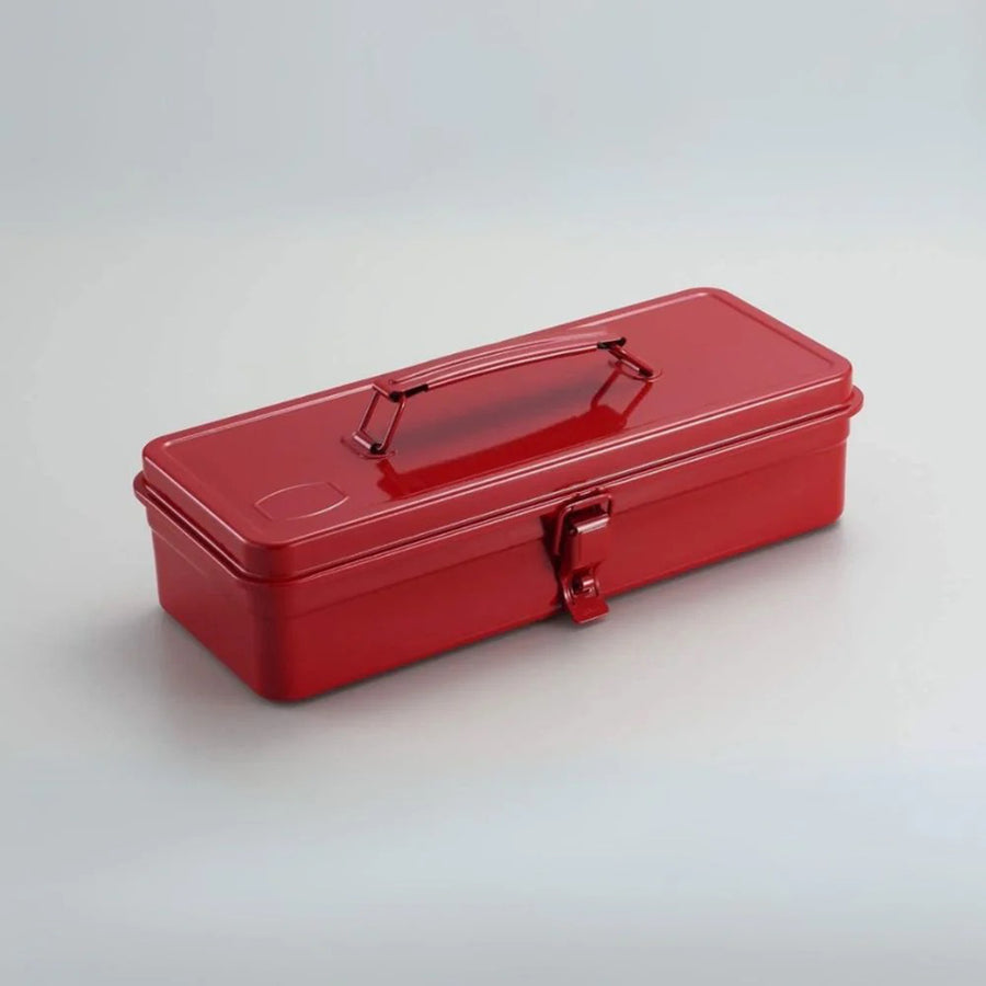 Toyo T-320 Metal Toolbox Storage Case - Red