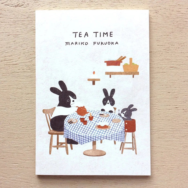 Cozyca x Mariko Fukuoka Postcard Set - 25561 Tea Time