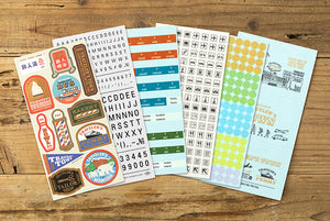 PRE-ORDER: 2024 Traveler's Notebook Customized Sticker Set