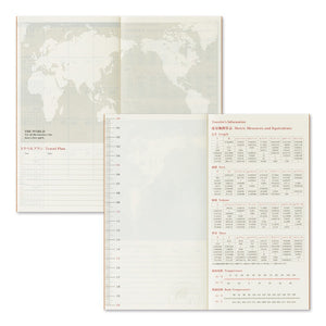 PRE ORDER (OCT 1) 2026 Traveler's Notebook Refill - Regular Size - Monthly