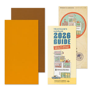PRE ORDER (OCT 1) 2026 Traveler's Notebook Refill - Regular Size - Weekly Vertical