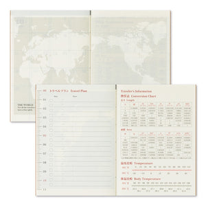 PRE ORDER (OCT 1) 2026 Traveler's Notebook Refill - Passport Size - Monthly