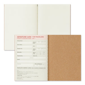 PRE ORDER (OCT 1) 2026 Traveler's Notebook Refill - Passport Size - Monthly