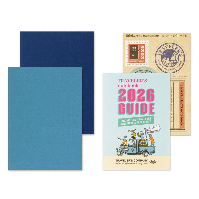 PRE ORDER (OCT 1) 2026 Traveler's Notebook Refill - Passport Size - Weekly