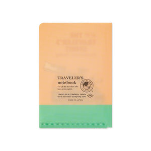 PRE ORDER (OCT 1) 2026 Traveler's Notebook Clear Holder Folder - Passport