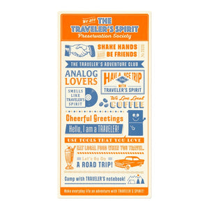 PRE ORDER (OCT 1) 2026 Traveler's Notebook Pencil Board - Regular