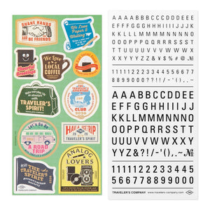 PRE ORDER (OCT 1) 2026 Traveler's Notebook Customized Sticker Set