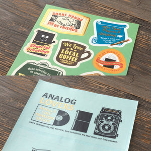 PRE ORDER (OCT 1) 2026 Traveler's Notebook Customized Sticker Set