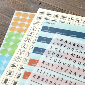 PRE ORDER (OCT 1) 2026 Traveler's Notebook Customized Sticker Set