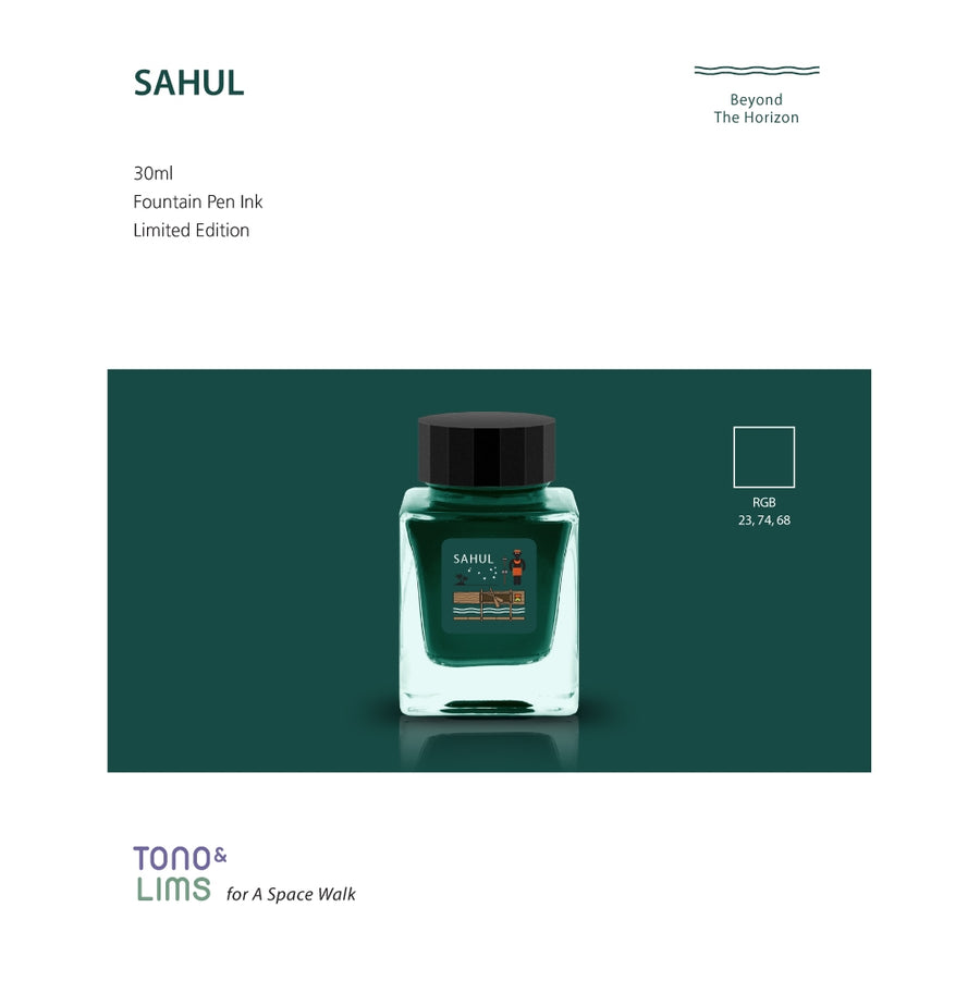 Tono & Lims Fountain Pen Ink - Beyond the Horizon - SAHUL Remastered