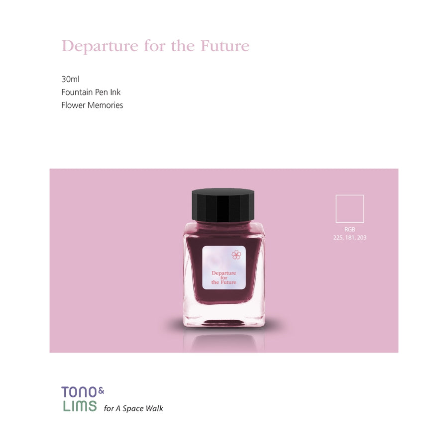 Tono & Lims Fountain Pen Ink - Flower Memories - Departure for the Future