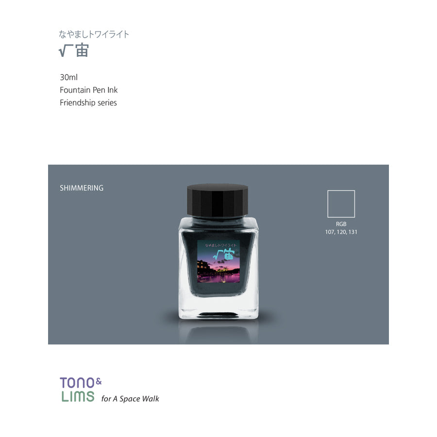 Tono & Lims Fountain Pen Ink - Friendship - Enchanting Twilight √Sky
