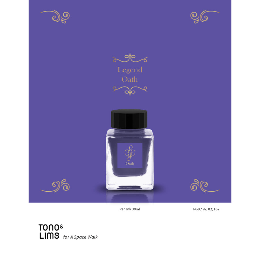 Tono & Lims Fountain Pen Ink - Legend - Oath