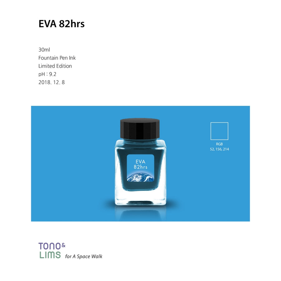 Tono & Lims Fountain Pen Ink - Limited Edition - EVA 82hrs