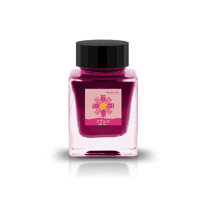 Tono & Lims Fountain Pen Ink - Nagasaki Special - Sasanqua Camellia