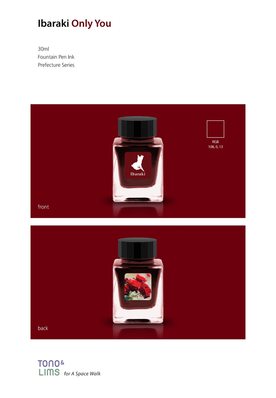 Tono & Lims Fountain Pen Ink - Prefecture - Ibaraki Only You
