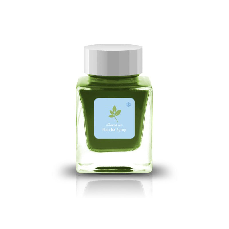 Tono & Lims Fountain Pen Ink - Shaved Ice - Maccha Syrup