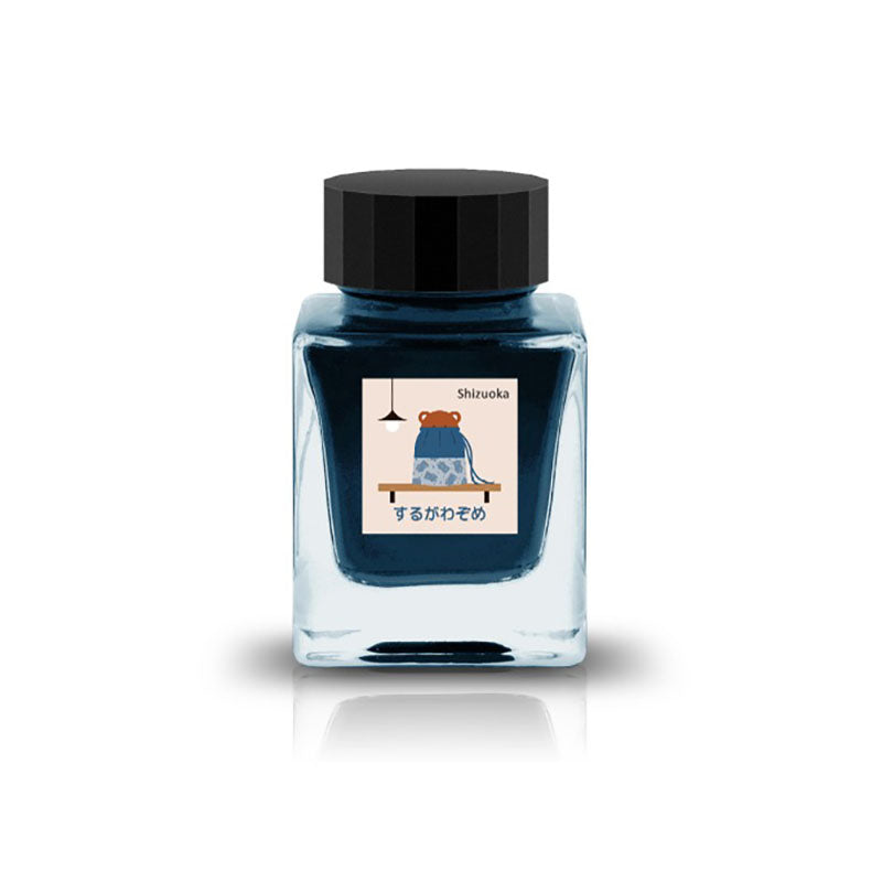 Tono & Lims Fountain Pen Ink - Shizuoka Special - Suruga Wazome (Indigo Dye)