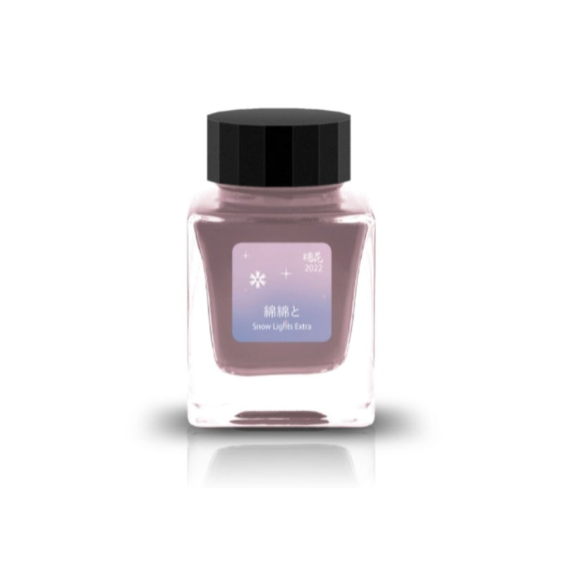 Tono & Lims Glass Pen Ink - Snow Lights Extra - 綿綿と Menmen to