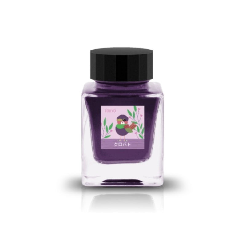Tono & Lims Fountain Pen Ink - Tokyo Special - Kurobato (Black Pigeon)