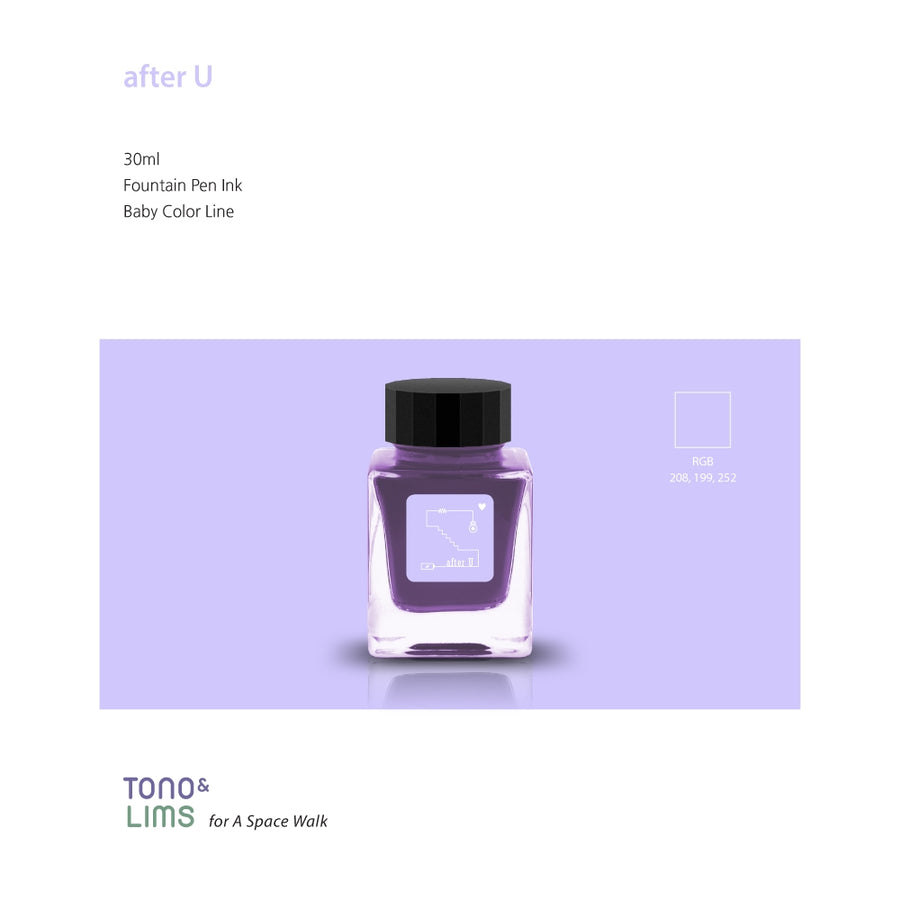Tono & Lims Fountain Pen Ink - Baby Color - after U
