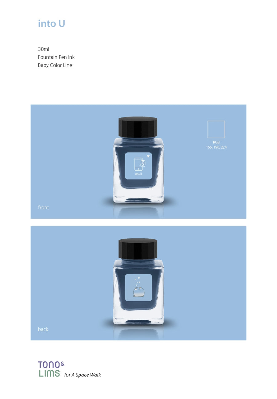 Tono & Lims Fountain Pen Ink - Baby Color - Into U