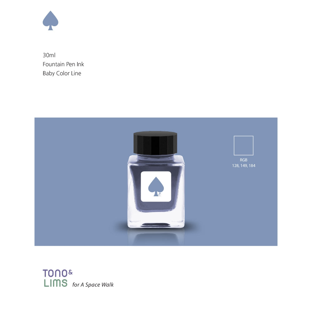 Tono & Lims Fountain Pen Ink - Baby Color - Spade ♠