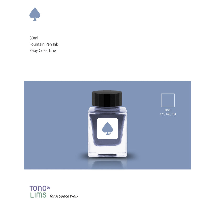 Tono & Lims Fountain Pen Ink - Baby Color - Spade ♠