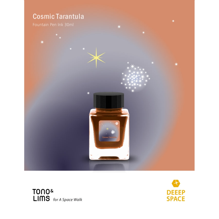 Tono & Lims Fountain Pen Ink - Deeep Space - Cosmic Tarantula