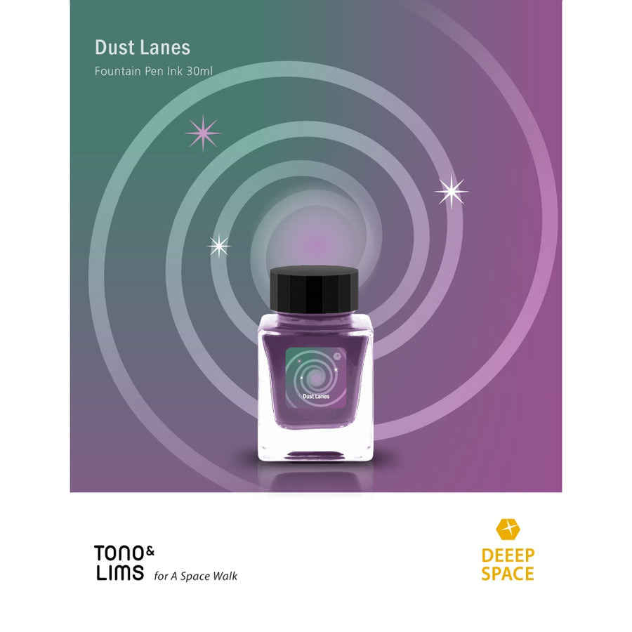 Tono & Lims Fountain Pen Ink - Deeep Space - Dust Lanes