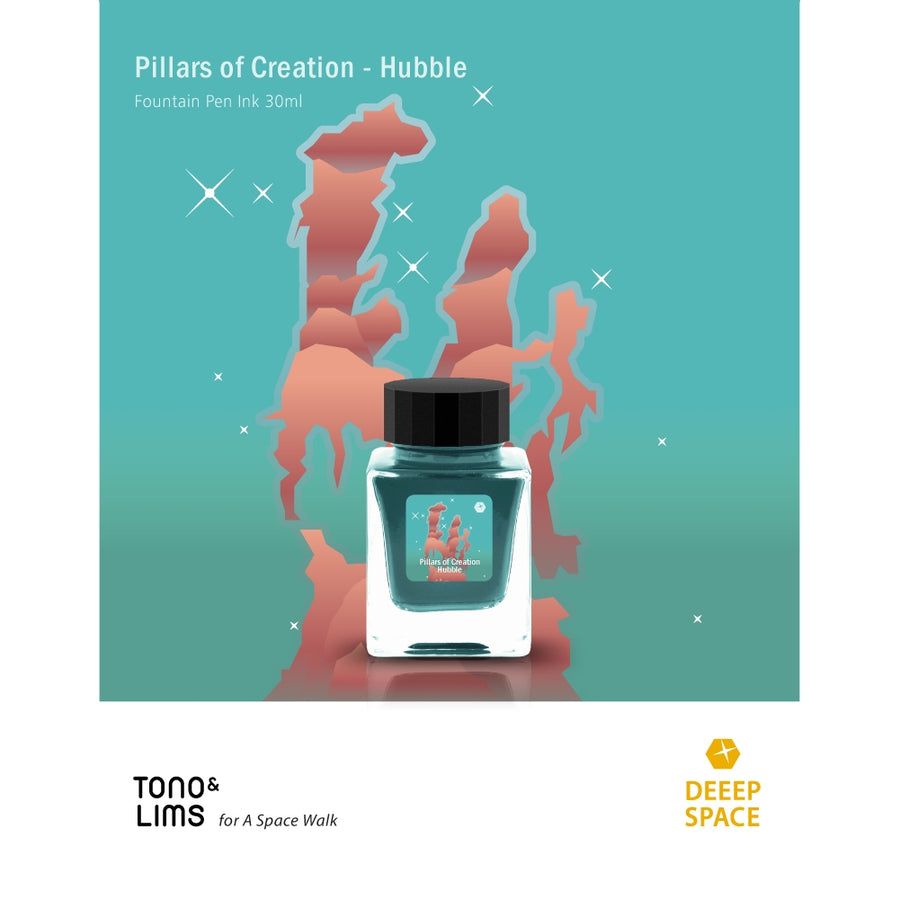 Tono & Lims Fountain Pen Ink - Deeep Space - Pillars of Creation - Hubble