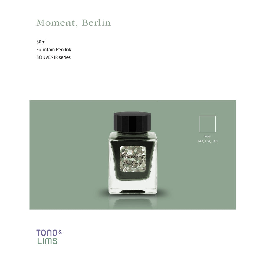Tono & Lims Fountain Pen Ink - Souvenir - Moment, Berlin