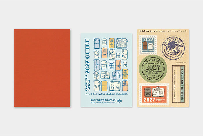 2027 Traveler's Notebook Refill - Passport Size - Monthly