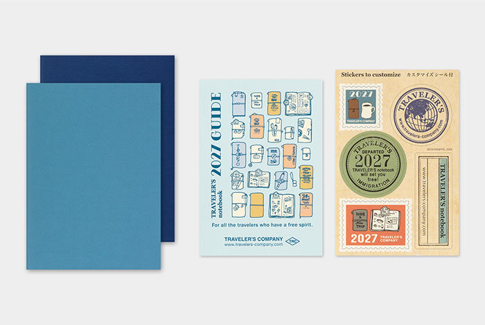2027 Traveler's Notebook Refill - Passport Size - Weekly