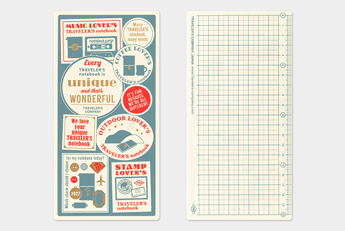 2027 Traveler's Notebook Pencil Board - Regular