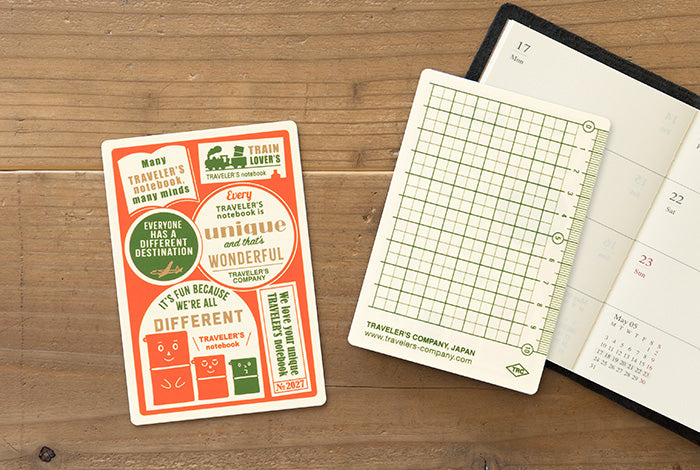 2027 Traveler's Notebook Pencil Board - Passport