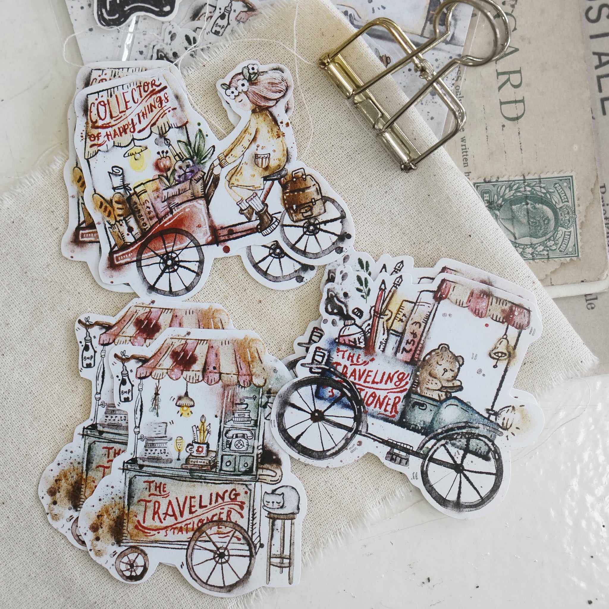 Pre Order: Black Milk Project Traveling Stationer - Sticker Flake Pack