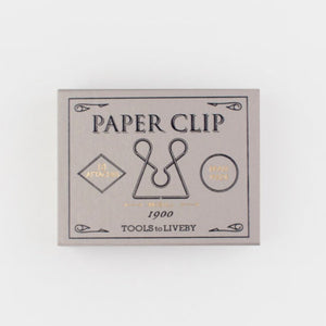 Tools to Liveby Gold Brass Paper Clips - McGill