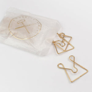 Tools to Liveby Gold Brass Paper Clips - McGill