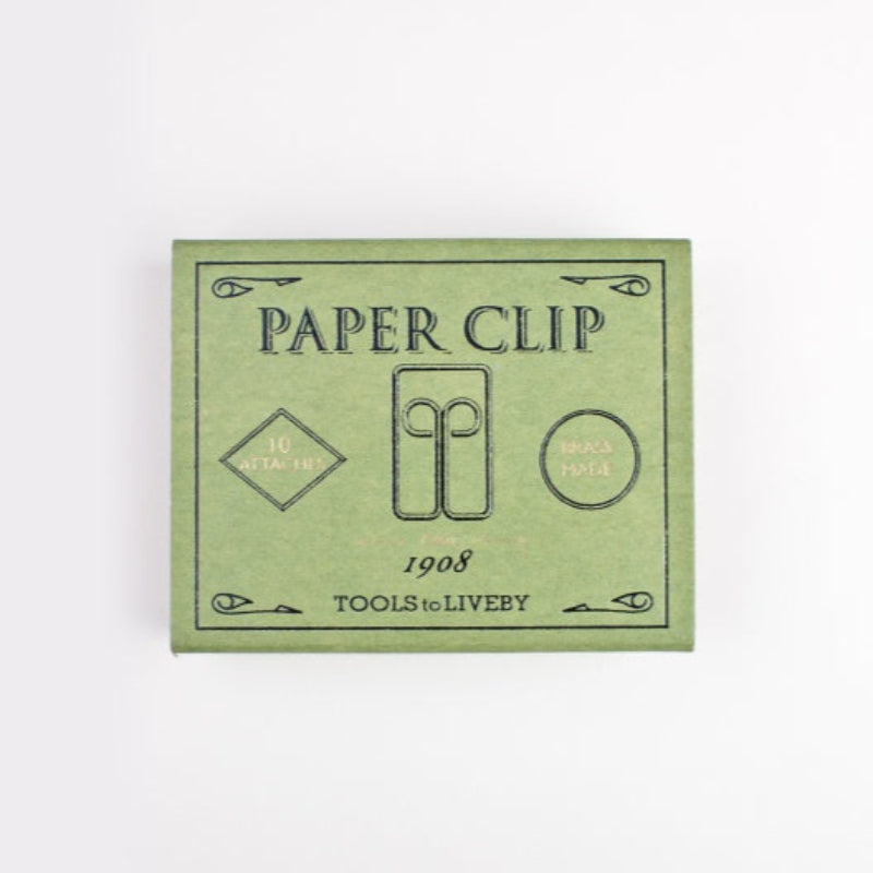 Tools to Liveby Gold Brass Paper Clips - Owl