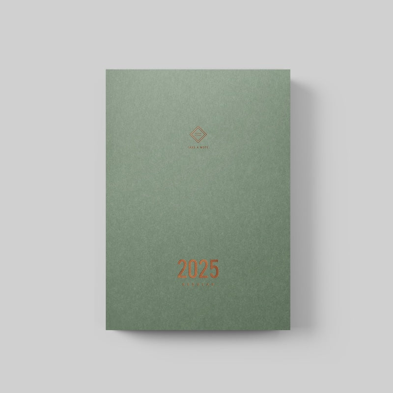 Pre Order: 2025 Take A Note A5 Planner (English Ver.)
