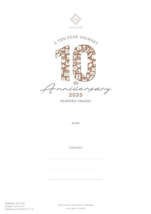Pre Order: 2025 Take A Note A5 Planner (English Ver.)