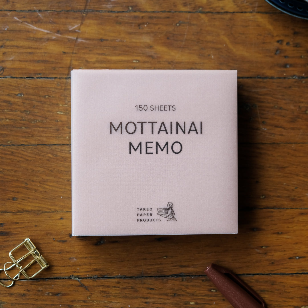Takeo Mottainai Memo - Jean Felt