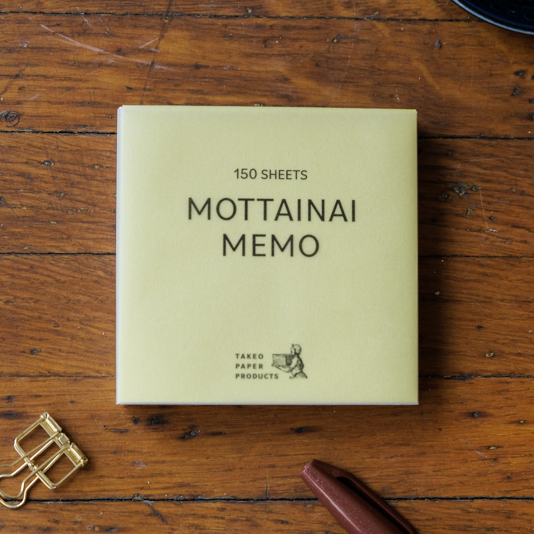 Takeo Mottainai Memo - Assorted 27