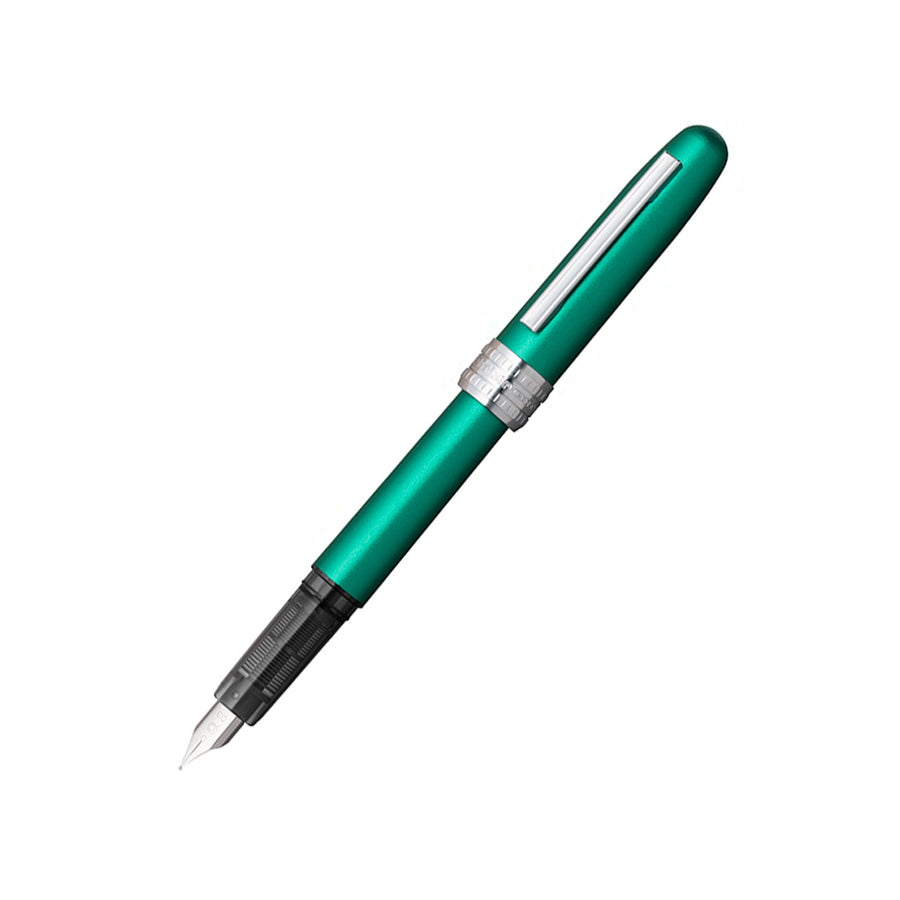 Platinum Plaisir Fountain Pen - Teal Green