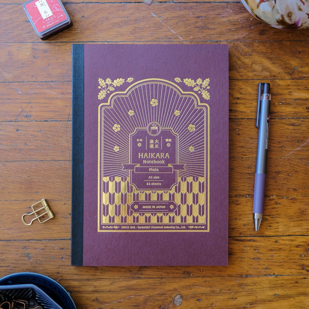 Teranishi Guitar Taisho Roman Haikara Notebook - Blank