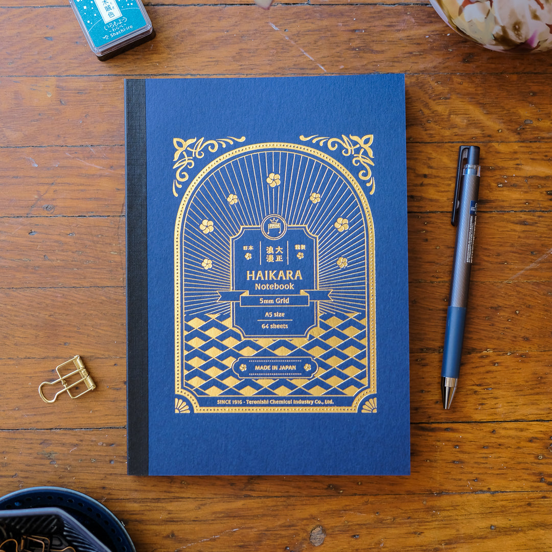 Teranishi Guitar Taisho Roman Haikara Notebook - 5mm Grid