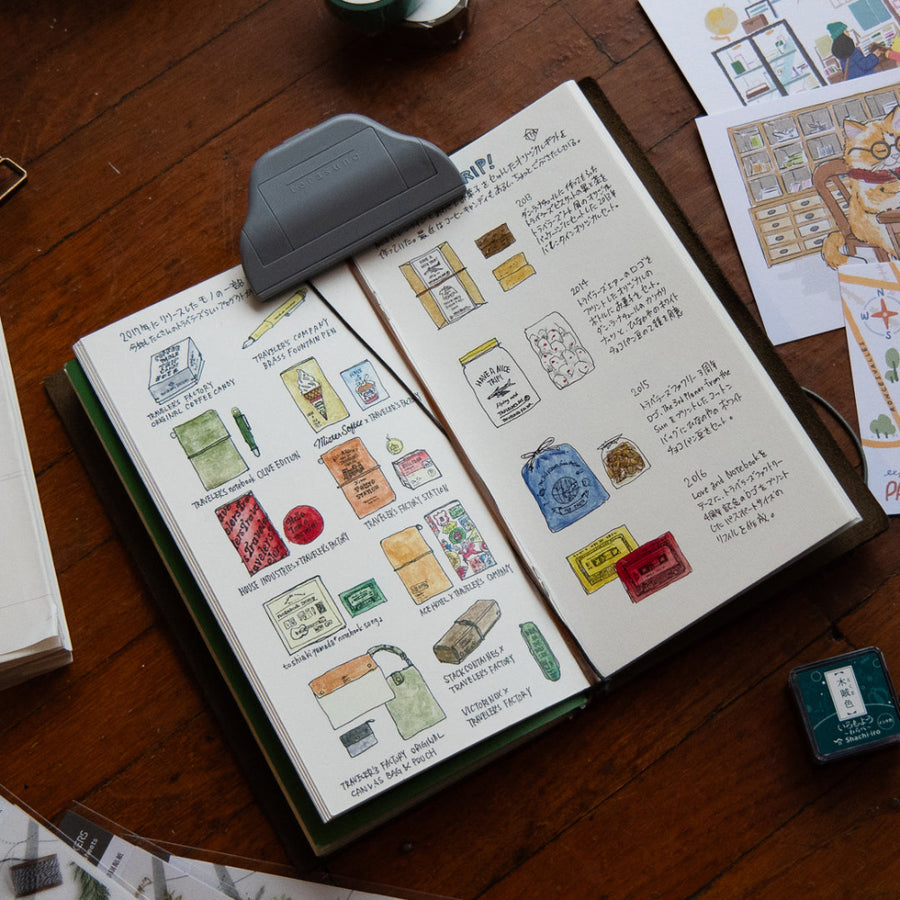 Terasuno Clip With Reading Light - Grey